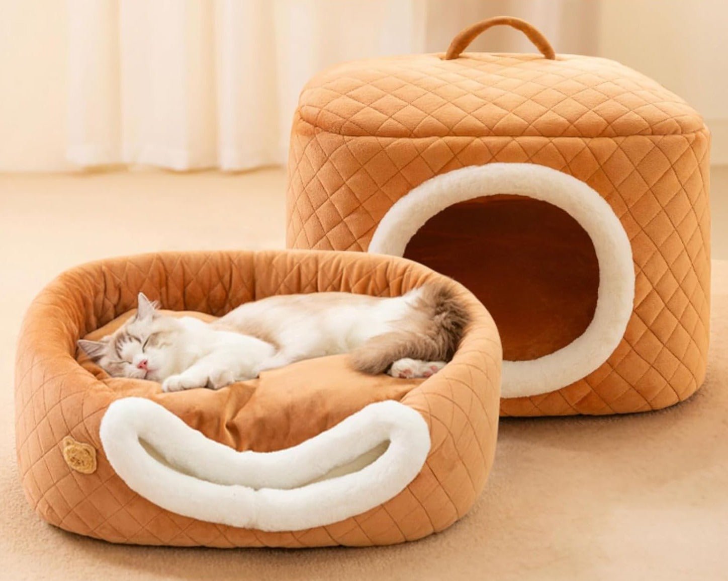 Maison multi-usages pour chats - Minou Choupinou